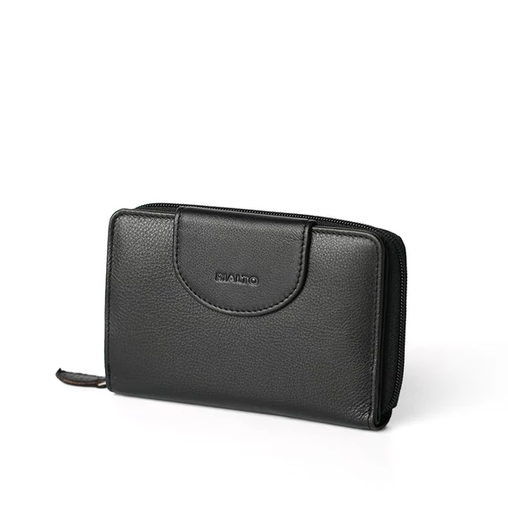  Nappa Leather Wallet Midi Noir