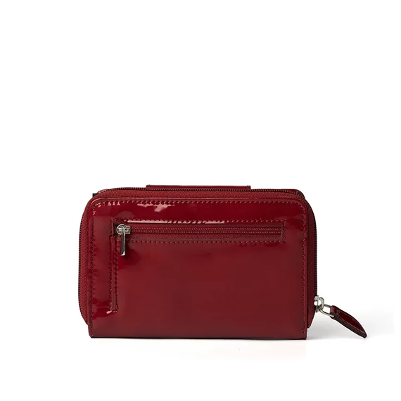 Patent Leather Wallet Midi Cherry Gloss