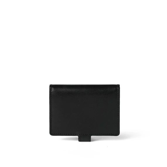 Leather Cardholder Noir