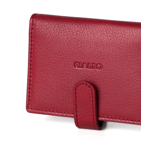 Nappa Leather Cardholder Ruby