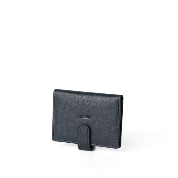 Nappa Leather Cardholder Noir