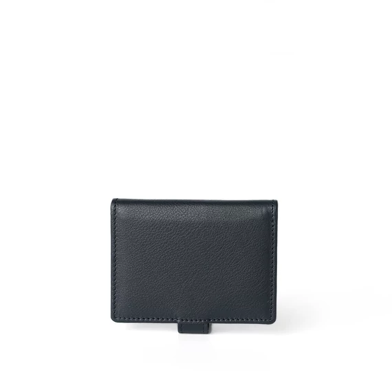 Nappa Leather Cardholder Noir