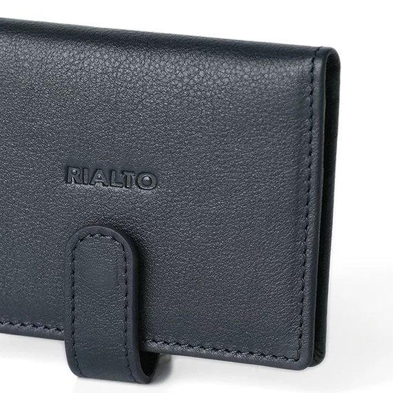 Nappa Leather Cardholder Noir
