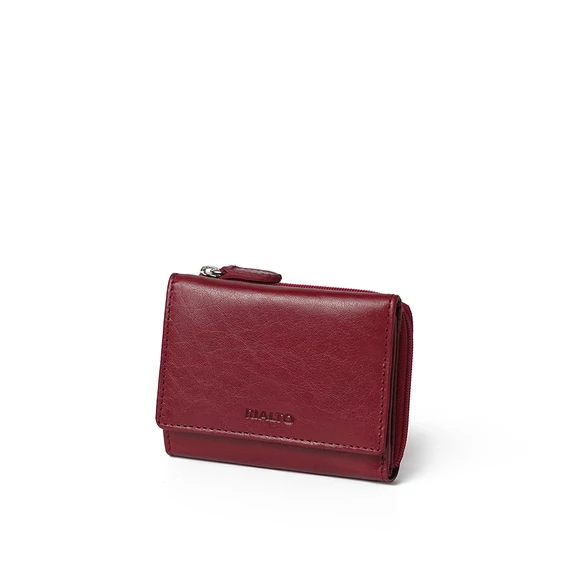  Leather Wallet Midi Ruby