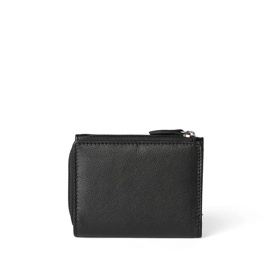  Nappa Leather Wallet Midi Noir