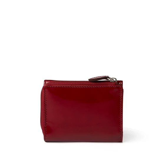 Patent Leather Wallet Midi Cherry Gloss