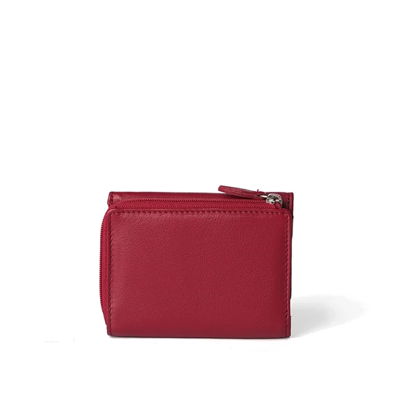  Nappa Leather Wallet Midi Ruby