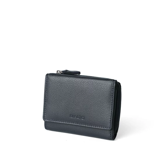  Nappa Leather Wallet Midi Navy