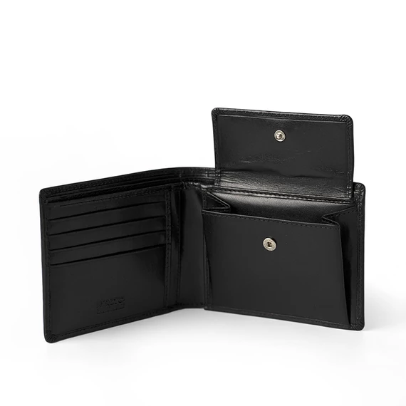 Vachetta Leather Wallet Noir