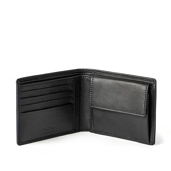 Nappa Leather Wallet Noir