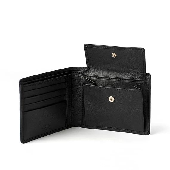 Nappa Leather Wallet Noir