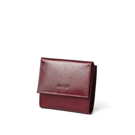  Leather Wallet Midi Ruby