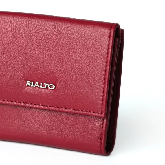 Nappa Leather Wallet Midi Ruby