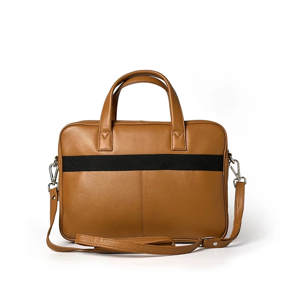 Andrea Nappa Laptop Bag Caramel