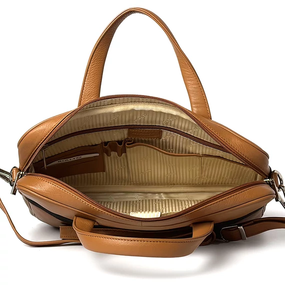 Andrea Nappa Laptop Bag Caramel