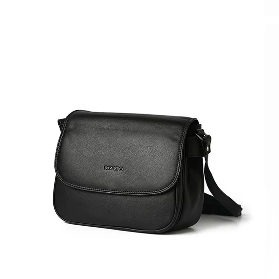 Sofia Nappa Midi Crossbody Bag Noir