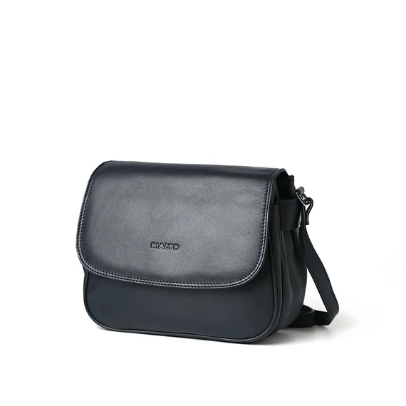 Sofia Nappa Midi Crossbody Bag Navy