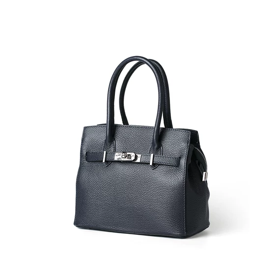 Bianca Midi Handbag Navy