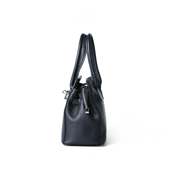 Bianca Midi Handbag Navy