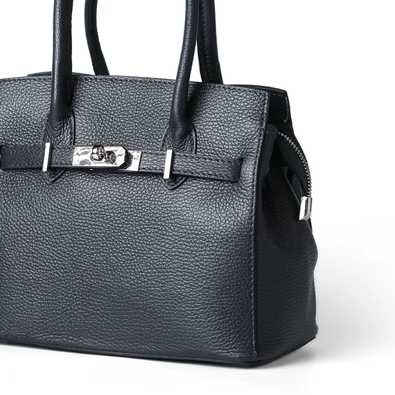 Bianca Midi Handbag Navy