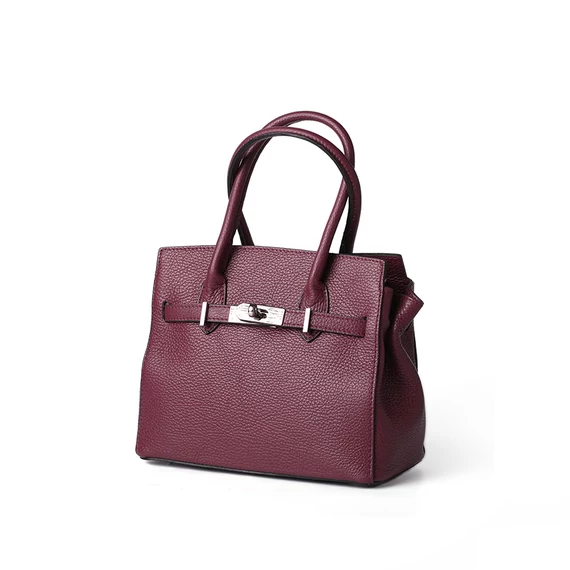 Bianca Midi Handbag Melanzana