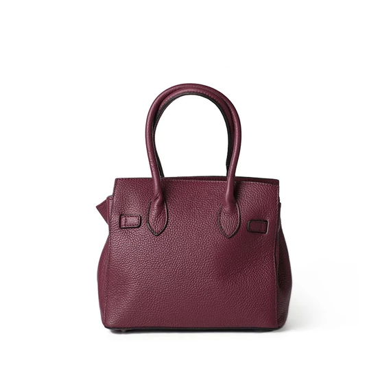 Bianca Midi Handbag Melanzana