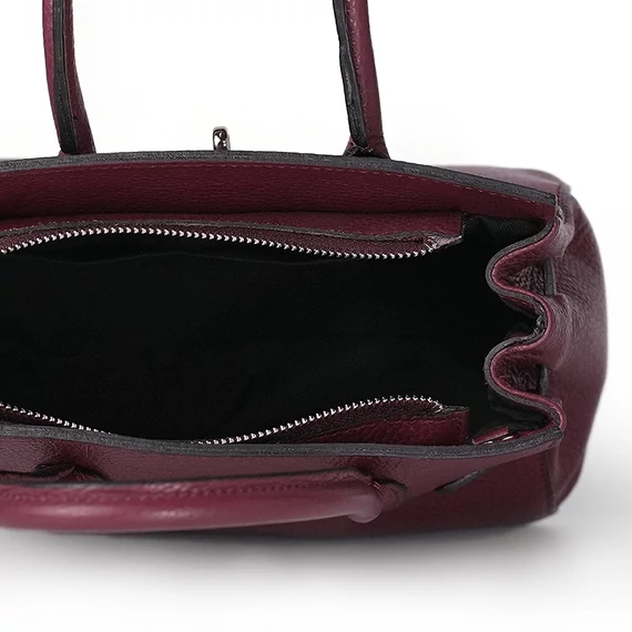 Bianca Midi Handbag Melanzana