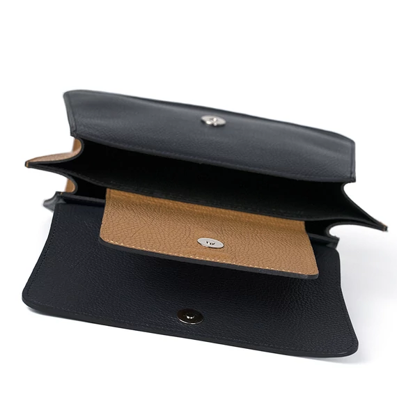 Nina Mini Handbag Deep Indigo