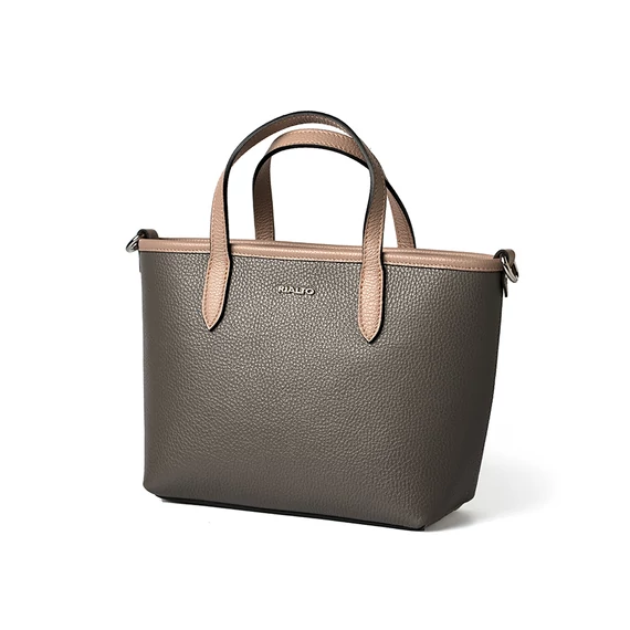 Nina Midi Handbag Deep Taupe