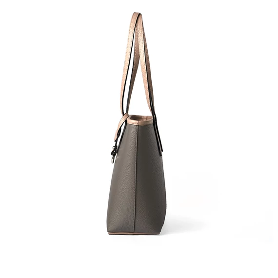 Nina Maxi Handbag Deep Taupe