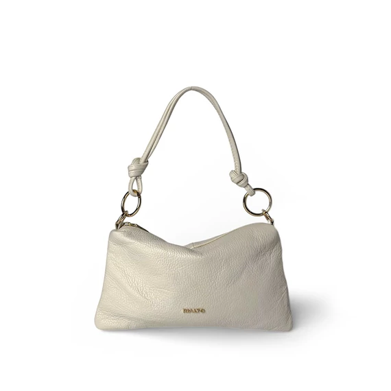 Női olasz bőr válltáska, Chiara Shoulder Bag Mini, bézs színben