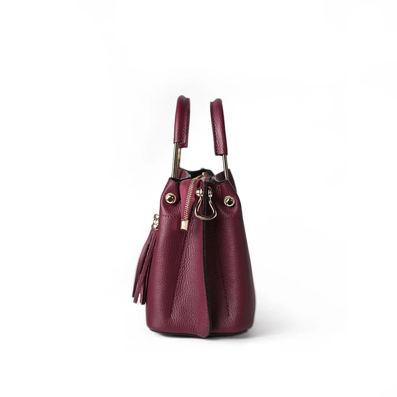 Livia Midi Handbag Melanzana