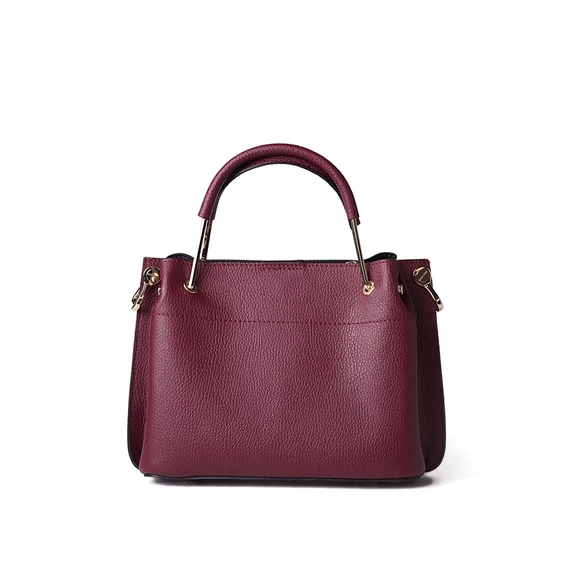 Livia Midi Handbag Melanzana