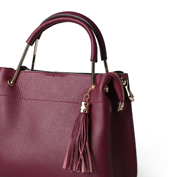 Livia Midi Handbag Melanzana