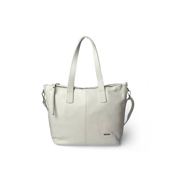 Női olasz bőr válltáska, Beatrice Shoulder Bag, fehér színben